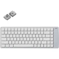 Lofree Flow 2 84 Silver - Kailh Void Silent - Tastatur - Nordisk - Hvit
