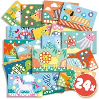 SES Creative Aktivitetssett - Lear Shaper m. Tape - Dyr - - OneSize - Kreativt leker