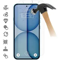 Mtp Products Nothing Phone (4a) Beskyttelsesglass - 9H - Case Friendly - Gjennomsiktig