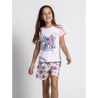 Disney Stitch Kort Ermet Pysjamas