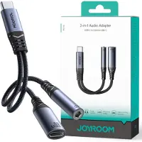 JOYROOM 2-in-1 Audio Adapter SY-C02 - USB-C to 3.5mm + USB-C