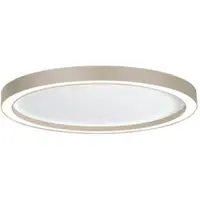 BOPP Aura LED-taklampe, Ø 55 cm, hvit/taupe