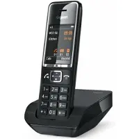 Siemens Gigaset 550 Comfort trådløs telefon sort krom