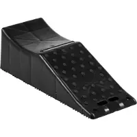 Vevor bilrampe, 1 stk lavprofils bilservicerampe, 20000 lbs/10 tonn lastekapasitet, 5,5" løftehøyde bilrampe, kraftig dekkrampe for oljeskift Billøft og kjøretøyvedlikehold