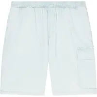 Armani Exchange for man. XM002810AF22638FB380 White distressed effect Bermuda shorts (29), Casual, Cotton