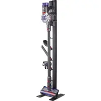 OEM støvsugerstativ, kompatibel med Dyson V6 V7 V8 V10 V11 V15, stabil støvsugerstativholder med 6 kroker for Dyson DC30 DC31 DC34 DC35 DC58 DC59 DC62 D74 trådløse støvsugere og tilbehør