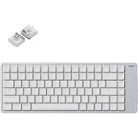 Lofree Flow 2 84 Silver - Kailh Surfer - Tastatur - Nordisk - Hvit