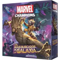 Asmodee Marvel Champions Los Más Buscados De La Galáxia Brettspill Spansk Versjon