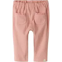 Lil´ Atelier Lil' Atelier Bukser - Loose - NbfHalina - Rose Tan - - 1 år (80) - Bukser - bomull
