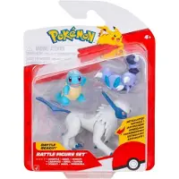 Pokémon Battle Figure Set Squirtle Absol Skoropi 3-pack
