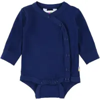 Joha Omslagsbody I/e - Bambus - Dark Blue - - 70 - Langermet Body