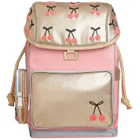 Jeune Premier Skolesekk - Cherry Pompong - - OneSize - Skolesekk