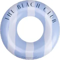 Swim Essentials Badering - Strandklubben - 120 cm - Blå/Hvit - - OneSize - Badering