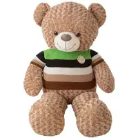 Bigbuy Stripete Jersey-bamse 140 Cm
