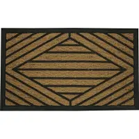 Douceur D`Interieur Rektangulær dørmatte innendørs LOZYS med kokosfiber, 45 x 75 cm
