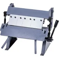 Vevor boks- og panbrems, 305 mm/12 tommers metallbøyebrems, 20-gauge bløtt stålkapasitet, 0-135 graders justerbar, metallbøyemaskin med 5 fingre, kraftig aluminiumsfolder for presis bøying