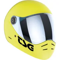 TSG Pass 2.0 Solid Color +Bonus Visor Hjelm gul