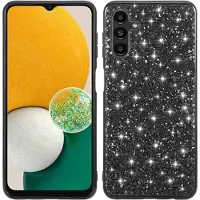 Mtp Products Glitter Series Samsung Galaxy A13 5G Hybrid-deksel - Svart