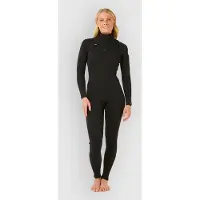 Rip Curl Dawn Patrol 4/3 Mm Dame Våtdrakt I Neopren Med Glidelås I Brystet Og Lange Ermer