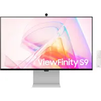 Samsung ViewFinity S9 S27C902PAU - S90PC Series - LED-skjerm - Smart - 27 - 5120 x 2880 5K @ 60 Hz - IPS - 600 cd/m² - 1000:1 - 5 ms - Mini DisplayPort, Thunderbolt 4 - høyttalere - sølv, metallsølv