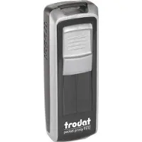 Trodat Pocket Printy 9512 stempel sølv