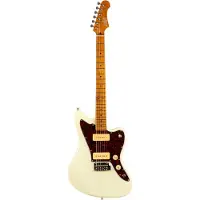 JET Guitars JET JJ-300 P90 Roasted Maple Olympic White