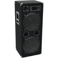 Omnitronic DX-2222 - Høyttaler - 500 Watt - treveis - svart