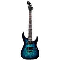 Esp Ltd M-200DX NT Blue Burst