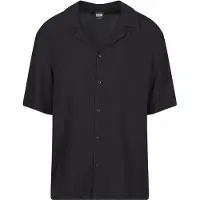 Urban Classics Loose Viscose Kortarmet Skjorte