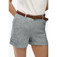 Superdry Mid Rise Linen Shorts