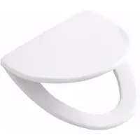 Ifø Ifö Cera toalettsete i myk plast med lokk, hvit