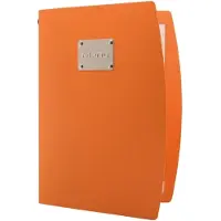 Securit A4 RIO menuomslag i orange