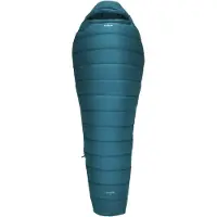 Robens Serac 300 dunsovepose -4C Long (195 cm) - turkis venstre