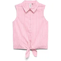 Vero moda Friba Skjorte Regular Fit Pink-A-Boo Coral Paradise (134 / 9 år)