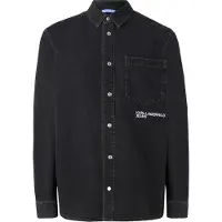 Karl lagerfeld Jeans A3m16001 Regular Denim Skjorte Med Lange Ermer