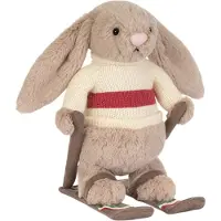 Jellycat Kosedyr - 20x16 cm - Sjenert Bunny Gold Medalje Ski Ant - - OneSize - Kosedyr