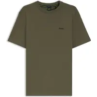 BOSS 50506373 Green Kortarmet T-skjorte