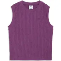 Puma HER Tank Women, Clothing, Plum Wine, M