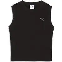 INNE HER Tank Women, Clothing, Black, S
