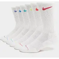 Nike Everyday Elevated 6 Pack Socks hvit