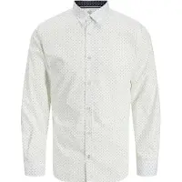 Jack & Jones Matheo Print Detail Skjorte Med Lange Ermer