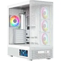 Modecom Volcano Aq400 Argb Midi White Pc-tårnkasse