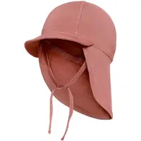 Minymo Legionær Hatt - Viskose - Visnet Rose - - 50/56 - Solhatt
