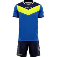Givova Campo Fluo Kortskjorte Sett