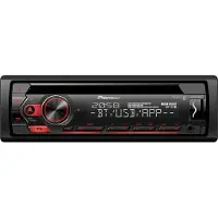 Pioneer MVH-S320BT - Vogn - digitalmottaker - i instrumentbordet - Enkelt-DIN - 50 watt x 4