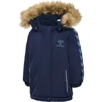 Hummel Vinterjakke - hmlCanyon Tex - Black Iris - - 1 år (80) - Vinterjakke