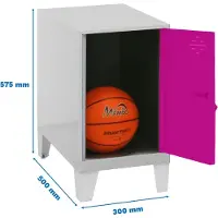 Simonlocker Montadas Dism.mini+pies Skap 575x300x500 Mm