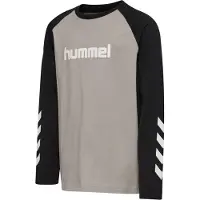 Hummel Genser - hmlJR Logo - Marshmallow/Svart - - 5-6 år (110-116) - Genser