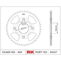 Rk 3227 428 Bakre Tannhjul