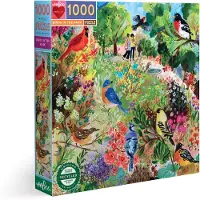 Eeboo Fugler I Parken (epztbpk) Puslespill 1000 Stykker